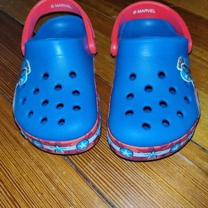 Captain America Crocs for Toddler
